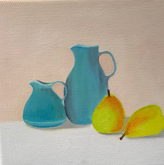 Miniatures - Original Oil Painting by Shobika