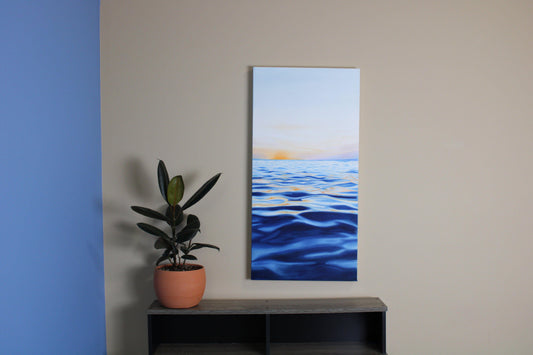 Floral Artwork Seize the moment - Original Oil Painting by Shobika